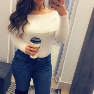 Off the shoulder top